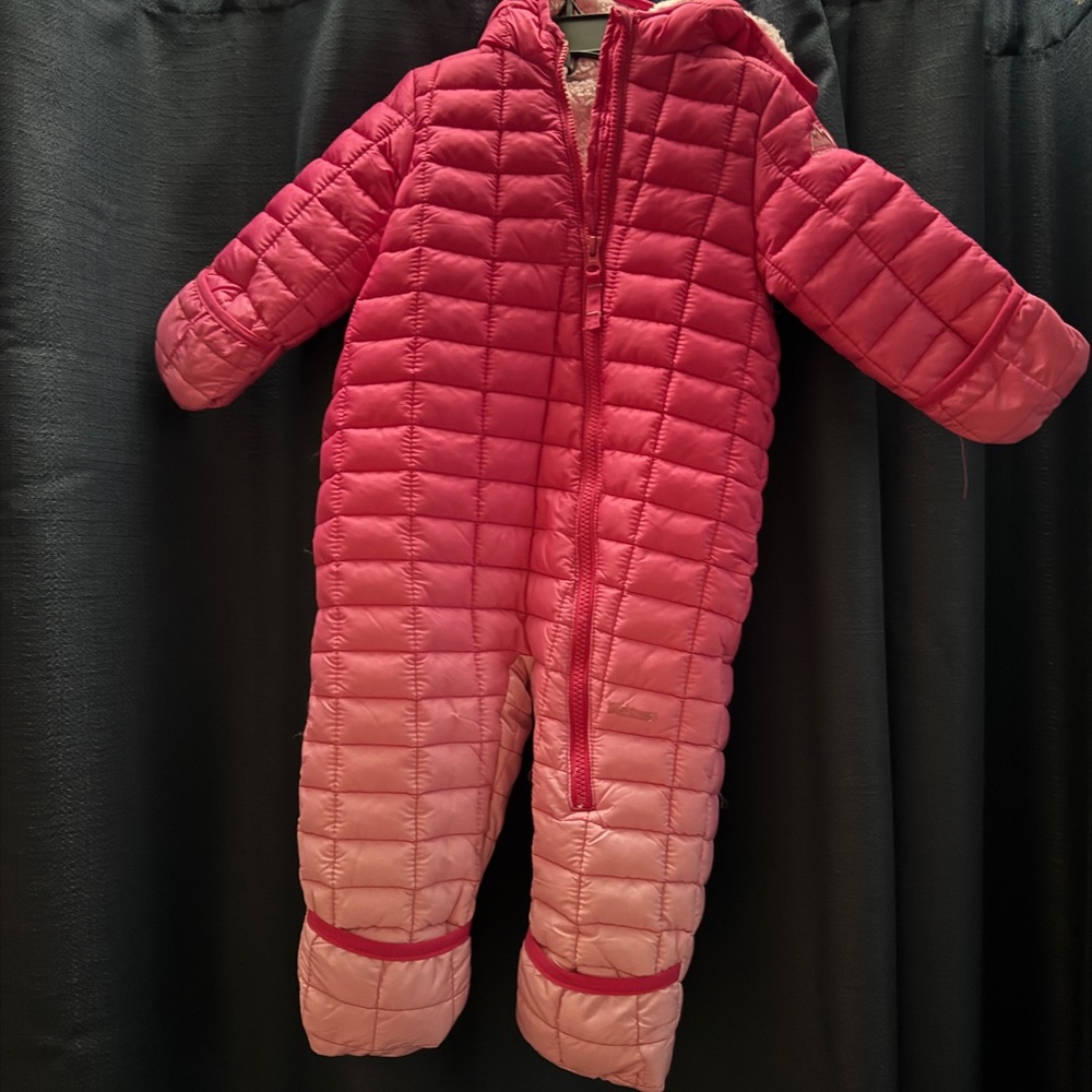 Snozu Pink Gradient Kids One Piece Footie